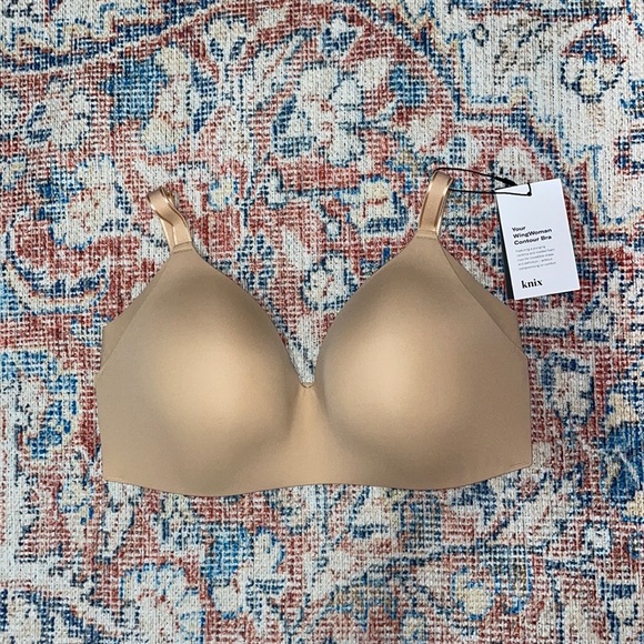 Knix WingWoman Contour Bra in Warm Sand SZ 6 NWT - Picture 6 of 10